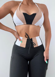 Cappuccino scrunch legging