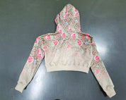 Garden cropped hoodie
