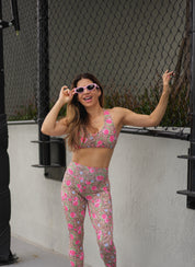 Garden sports bra