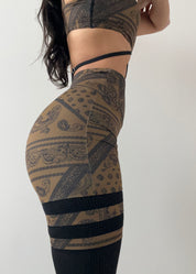 Print sports bra