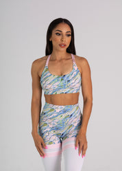 Cali Marble sports bra