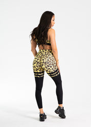 Leonine scrunch legging