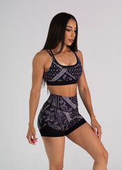 Ink sports bra