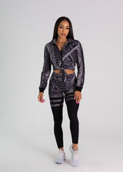 Ink scrunch legging