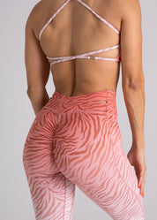 Safari sunset sports bra
