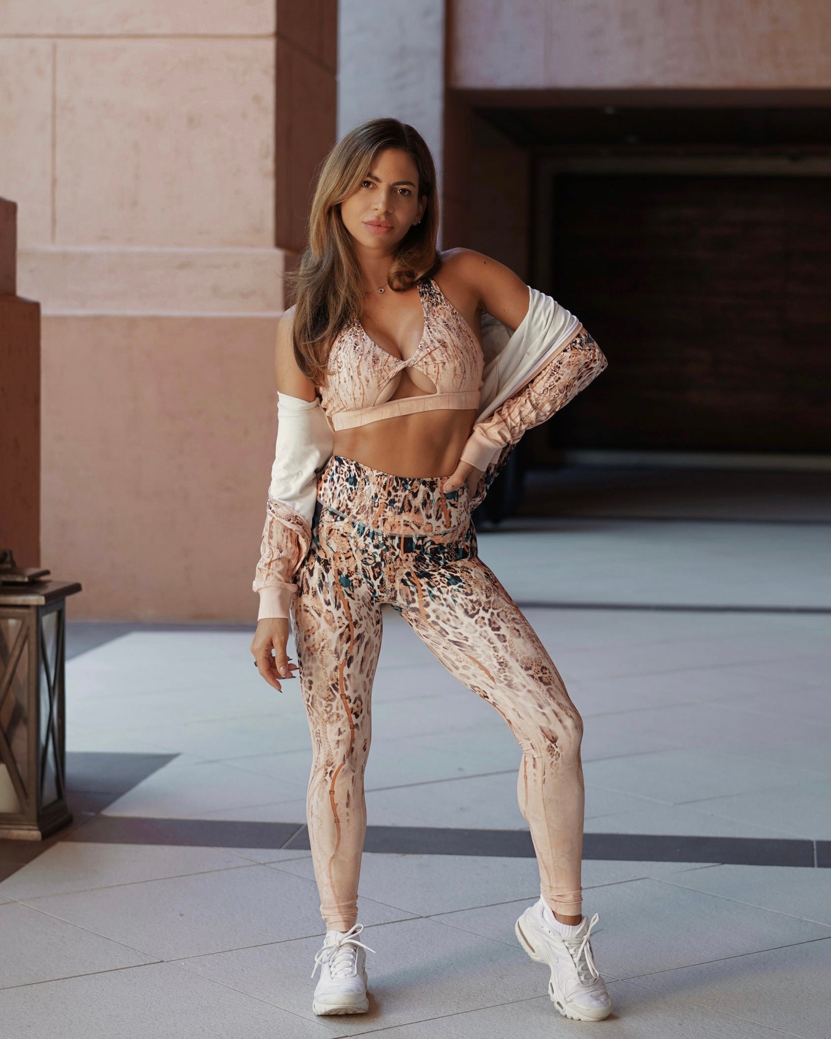 Savanna scrunch legging