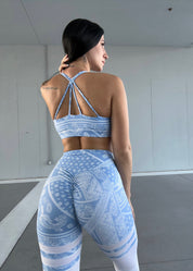 Boteh scrunch legging