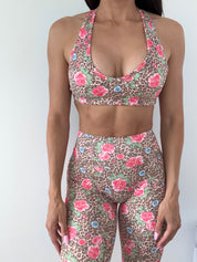 Garden sports bra