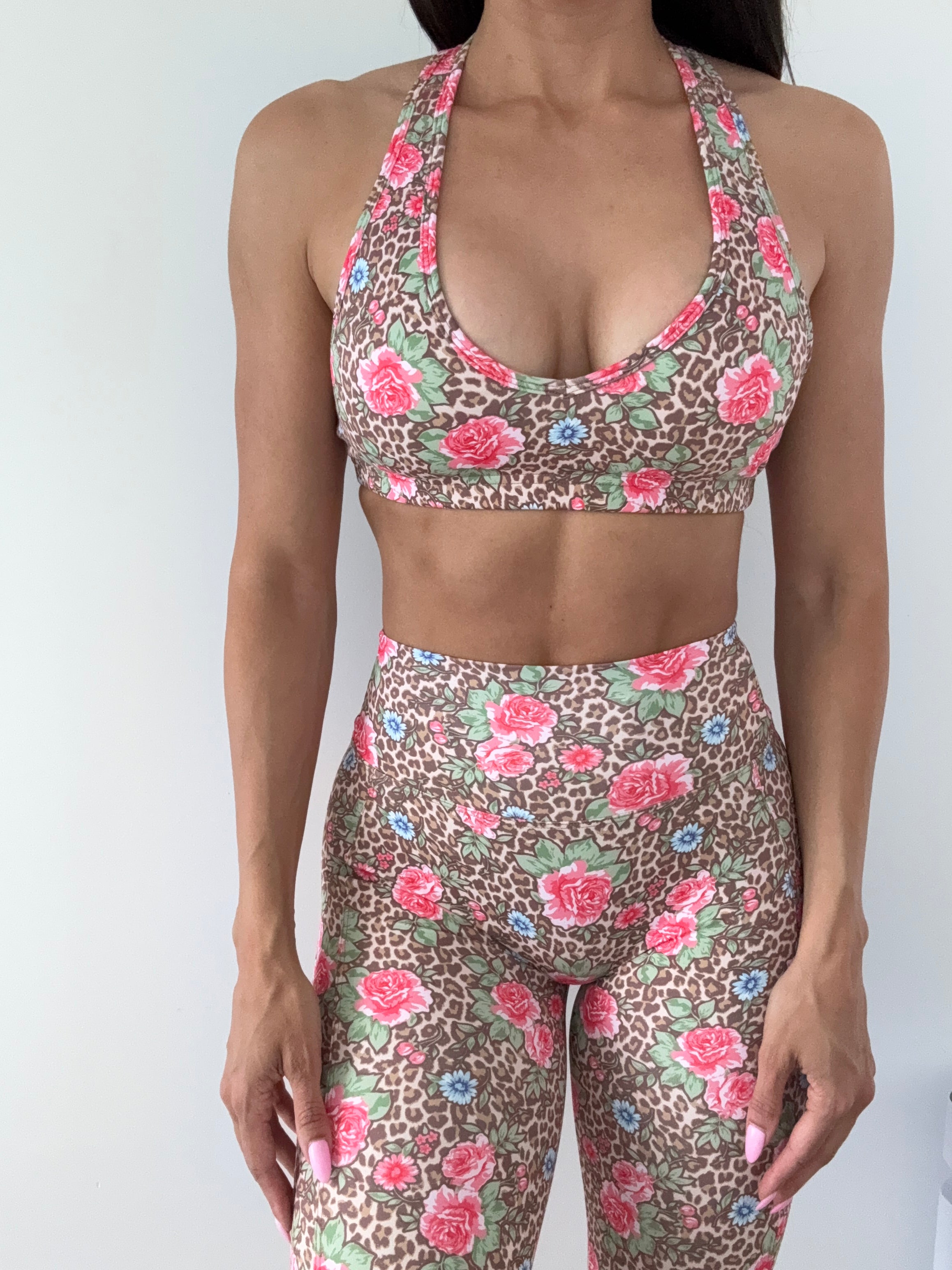 Garden sports bra