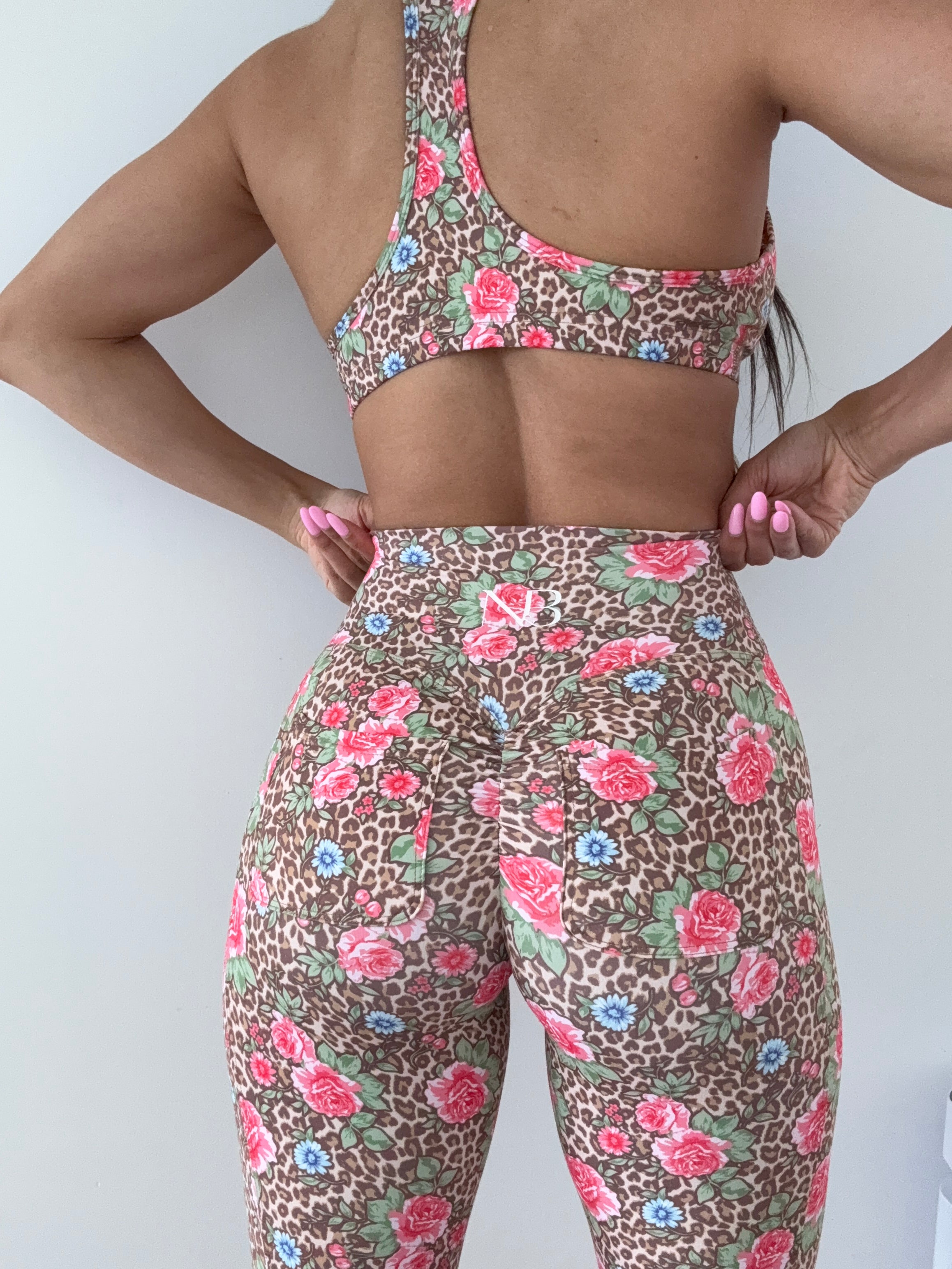 Garden scrunch legging