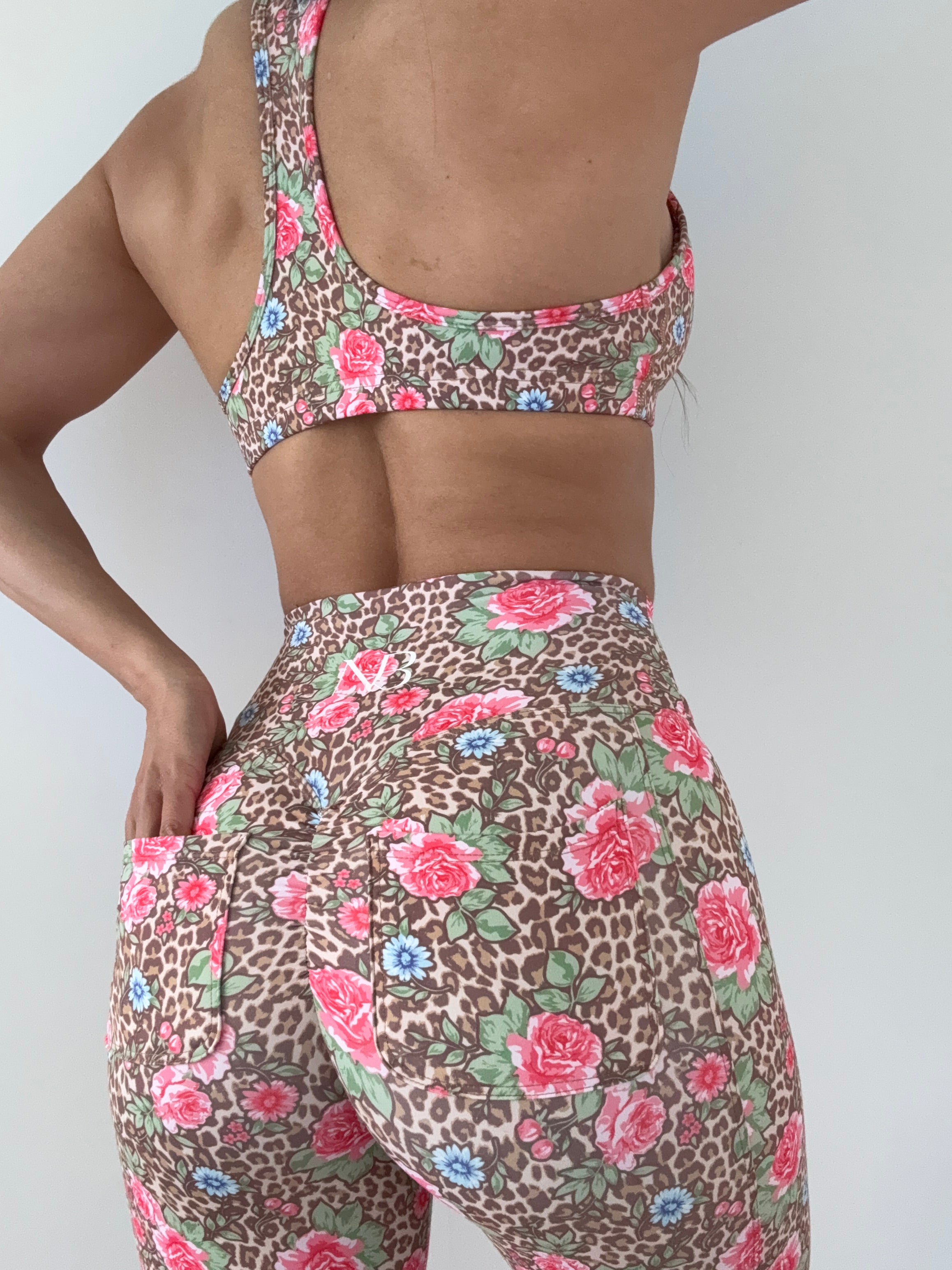 Garden scrunch legging