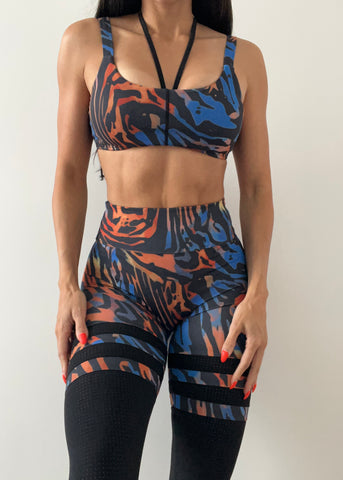 Jungle sports bra