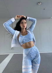 Boteh scrunch legging