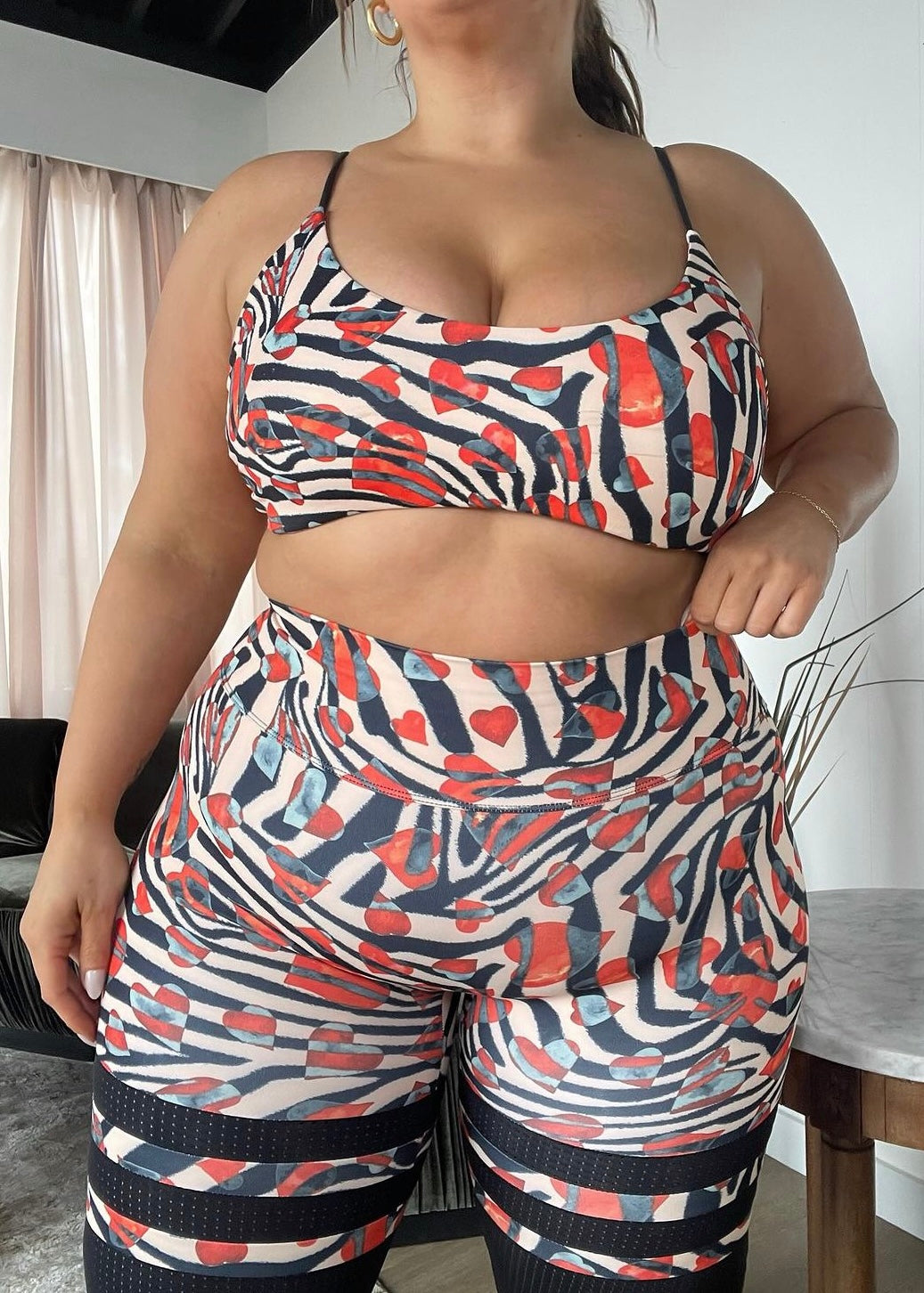 Amour scrunch legging