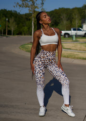 Desert sports bra
