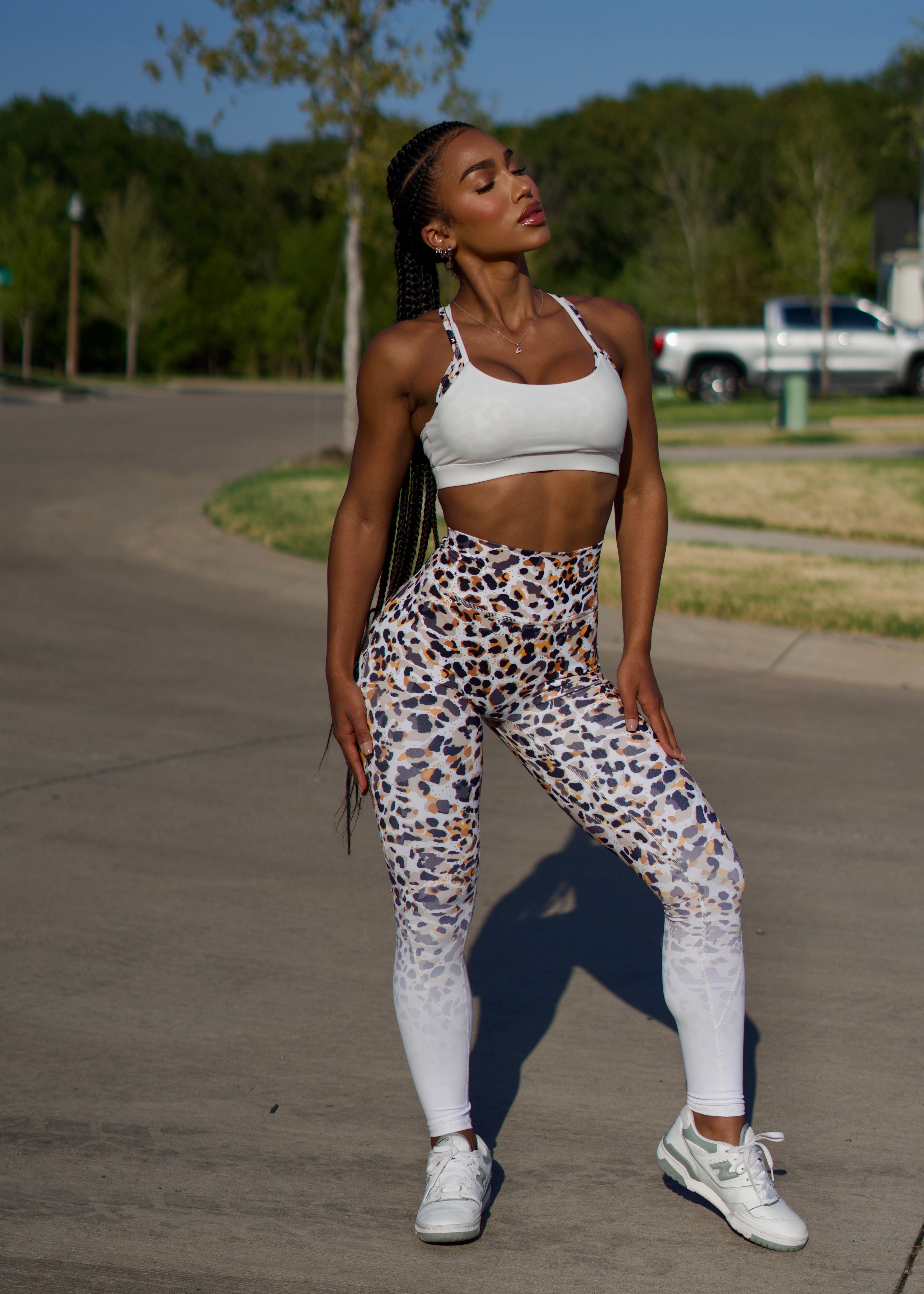 Desert sports bra