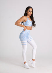 Boteh scrunch legging