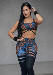 Jungle sports bra