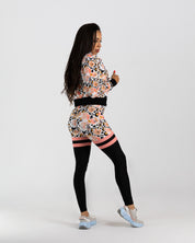 noireblanc, Peaches & Creme Collection, Sock leggings, scrunch booty, Thigh high, Yoga pants, Leopard print, Color-Block, Mesh Stripes