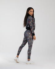 noireblanc, Electric Zebra Collection, Scrunch booty, High Waisted, Zebra Prints, Thigh high, Yoga pants