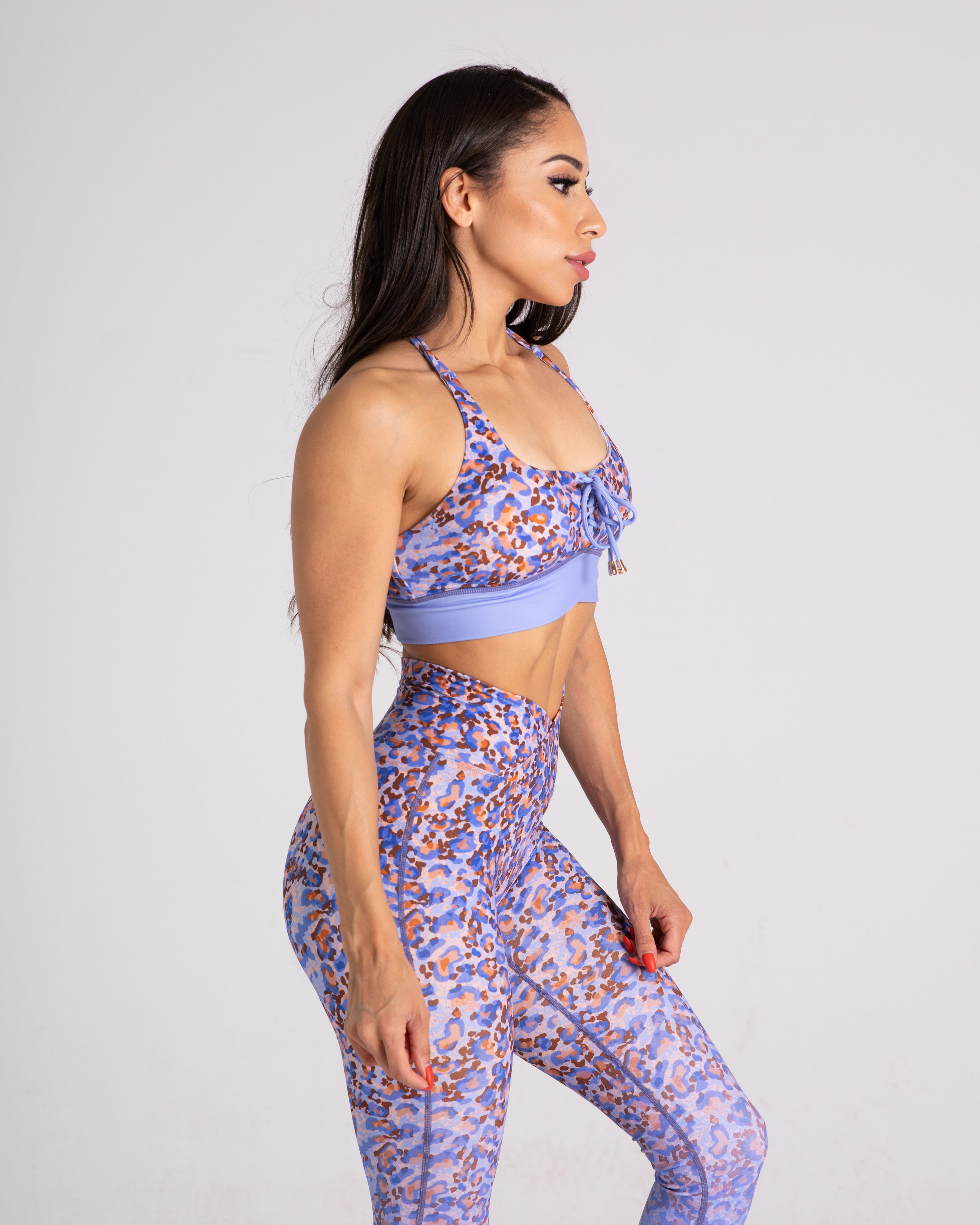 Lilac sports bra