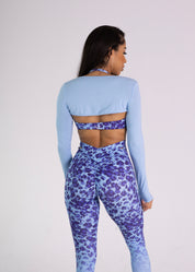 Blue Lagoon sports bra