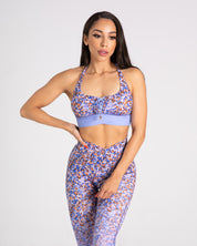 Lilac sports bra