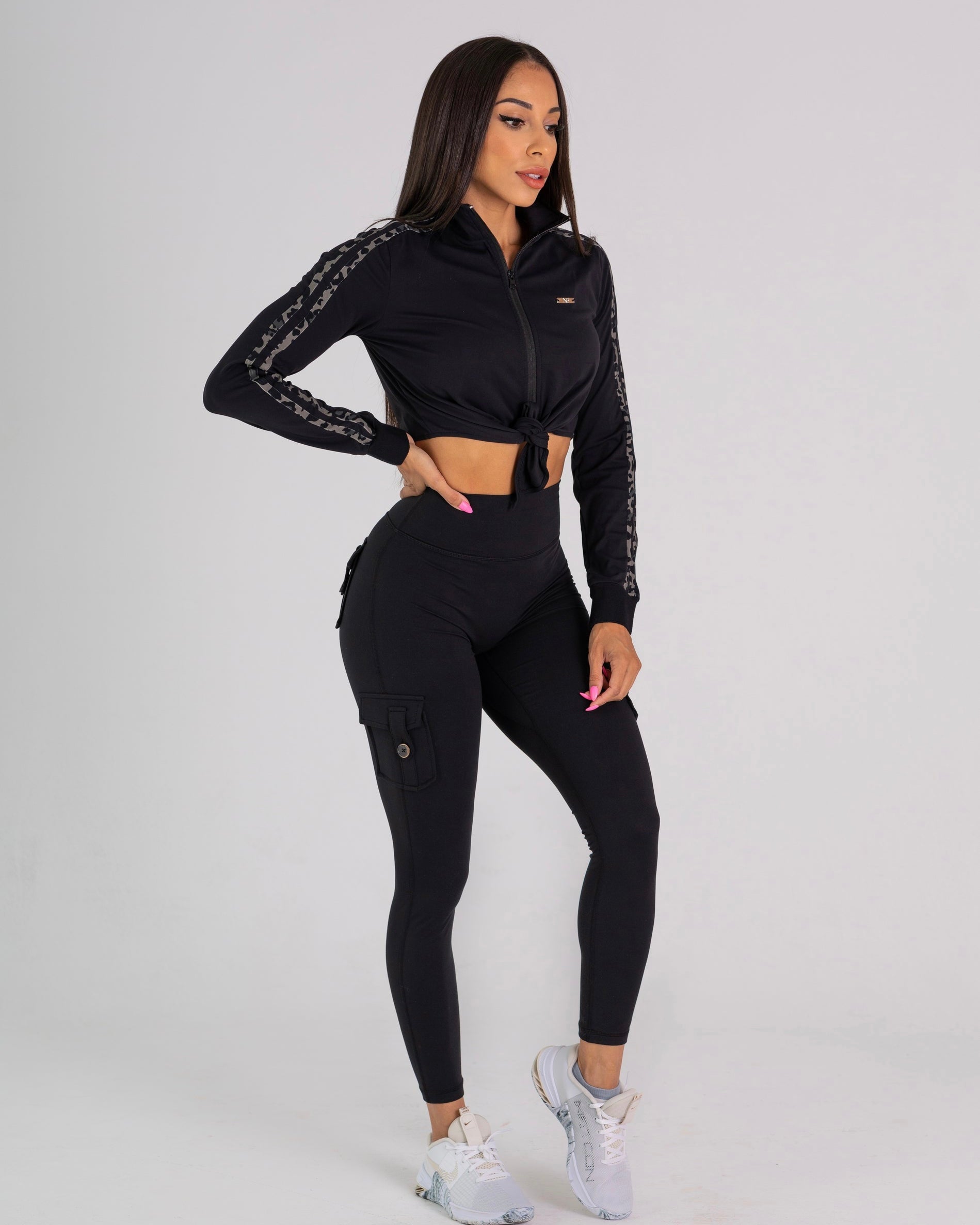 Black Pocket Legging
