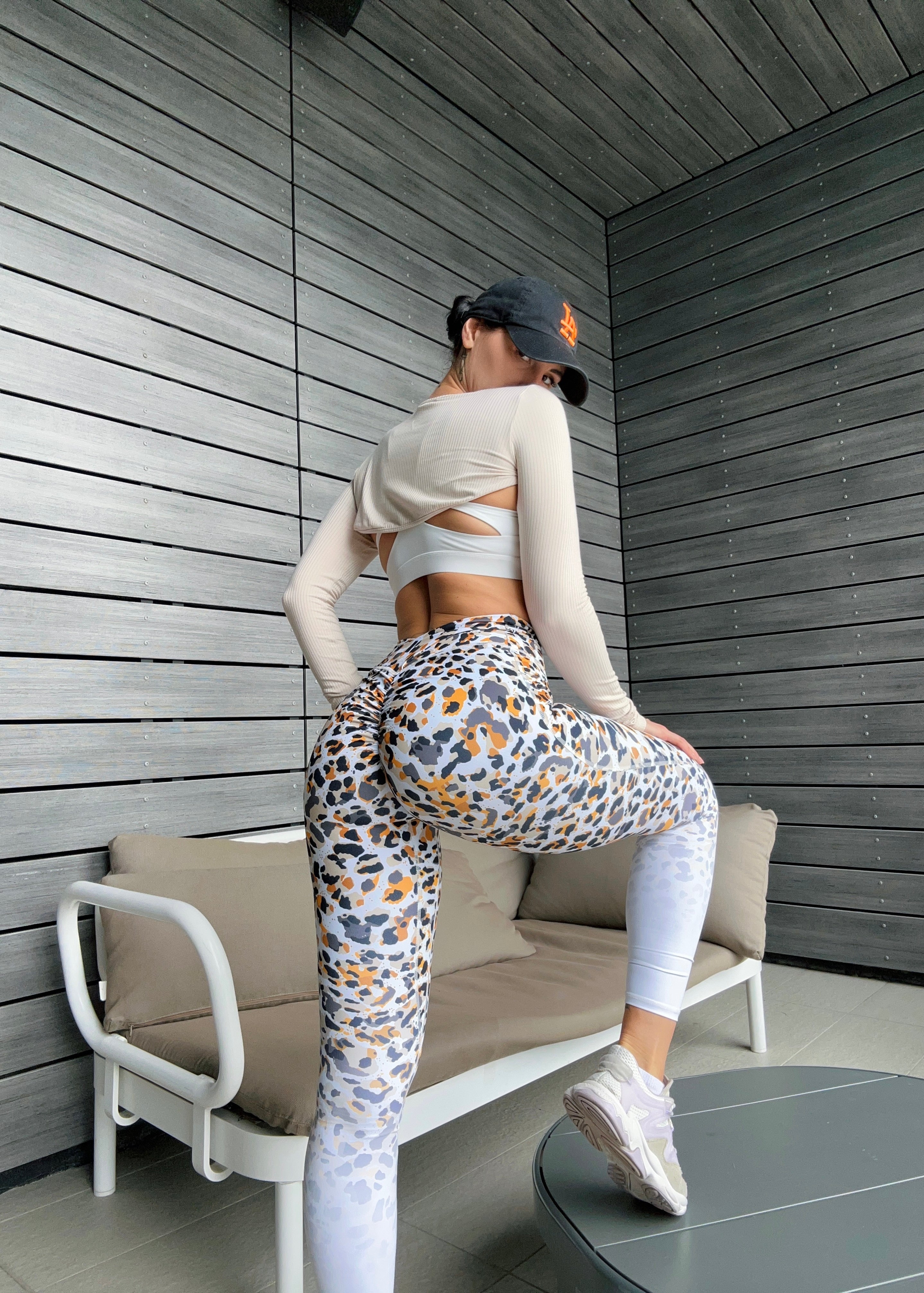 Desert scrunch legging