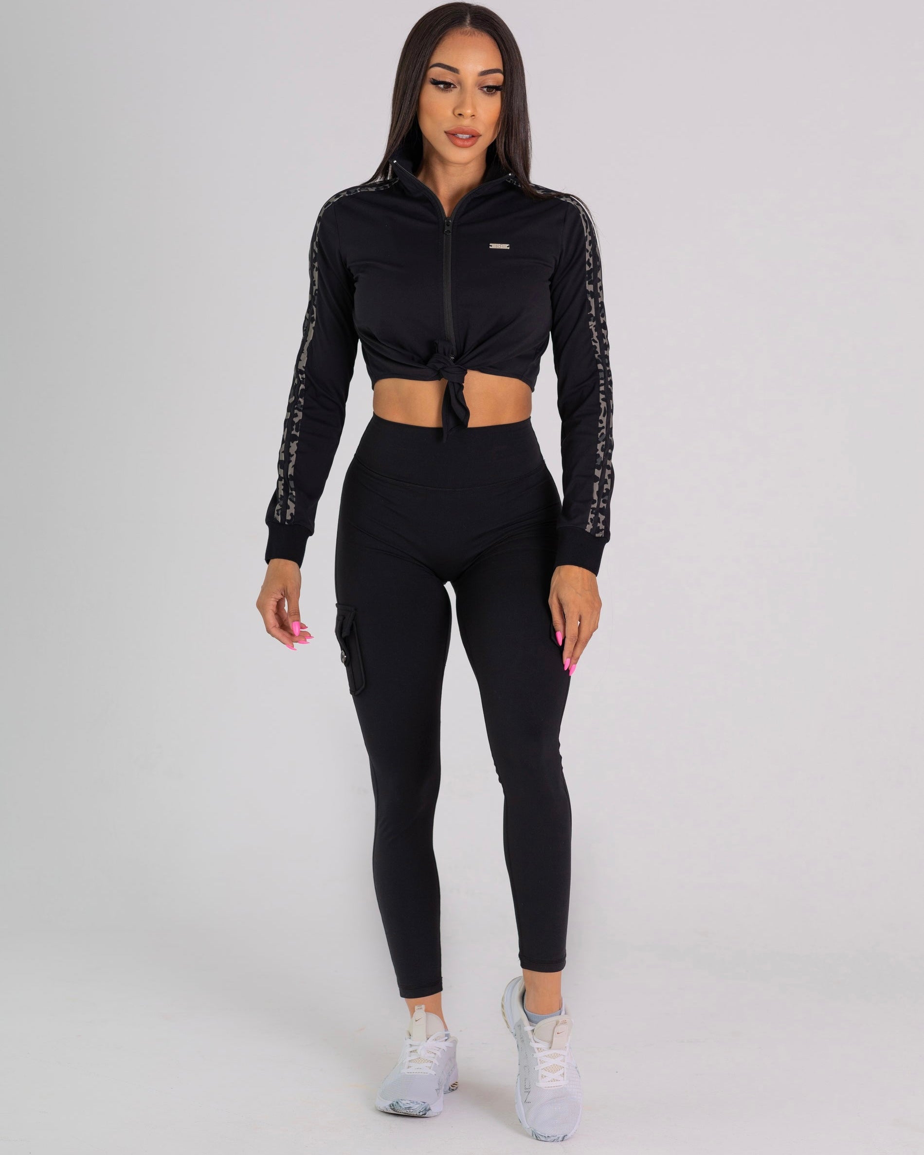 Black Pocket Legging