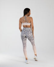 noireblanc, Leopard gradient  Collection, No scrunch leggings, Thigh high, Leopard  print, Not see through
